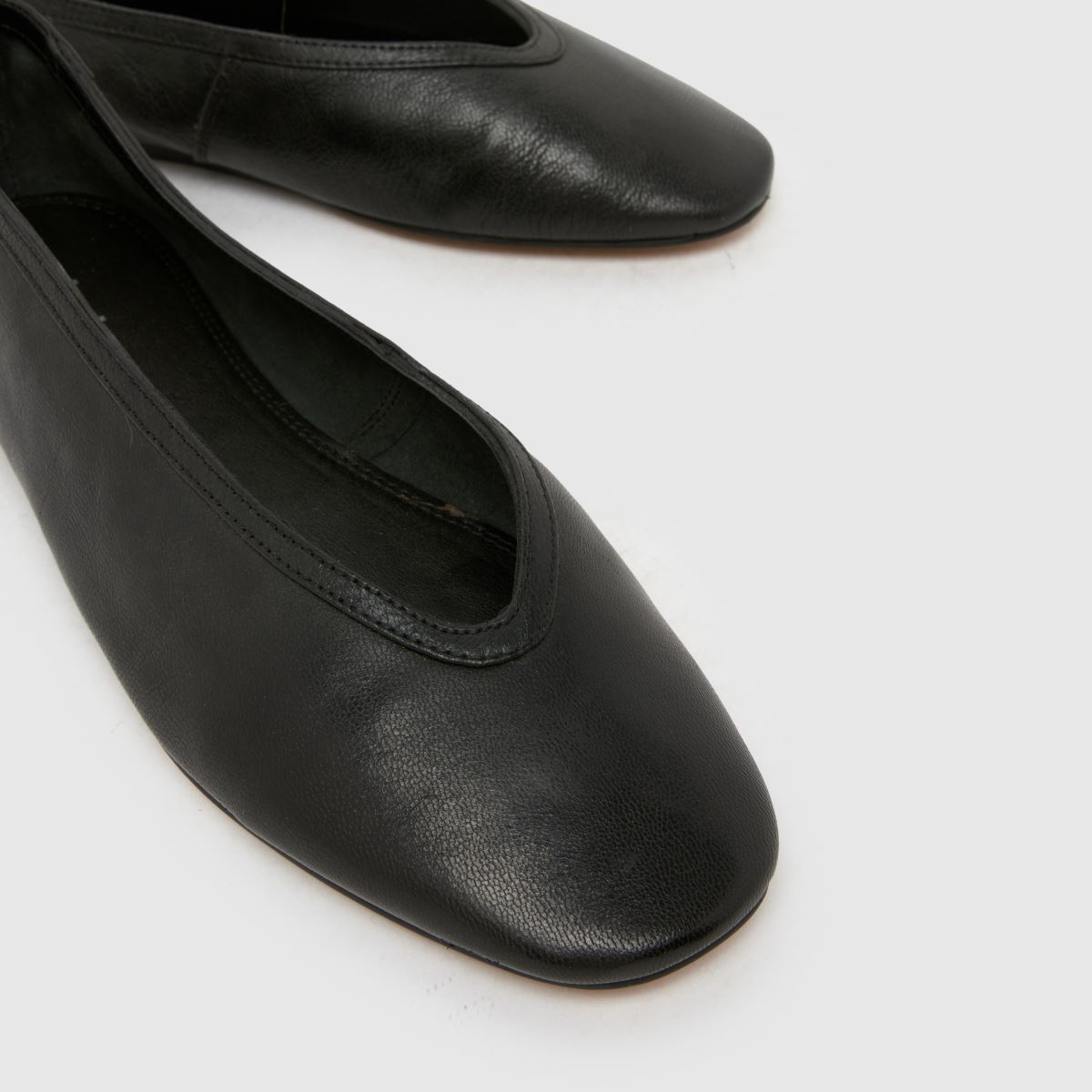 schuh  Lessie Leather Ballet in Black schuh  Lessie Leather Ballet in Black