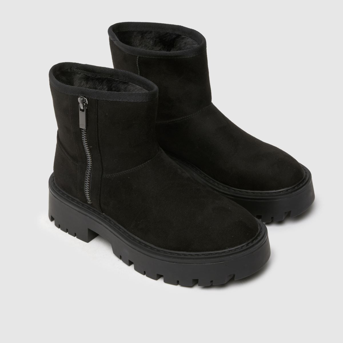 schuh  Carman Faux Furlined in Black schuh  Carman Faux Furlined in Black