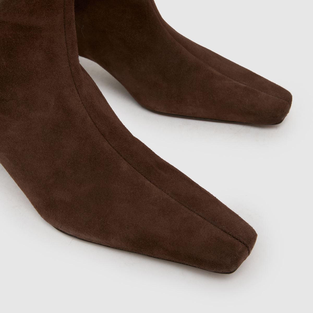 schuh  Darce Suede Wide Leg Knee in Brown schuh  Darce Suede Wide Leg Knee in Brown