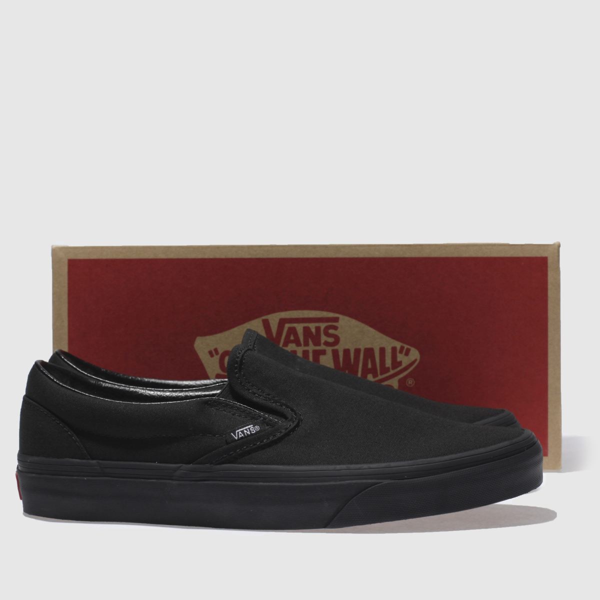 Vans  Classic Slip On in Black Vans  Classic Slip On in Black