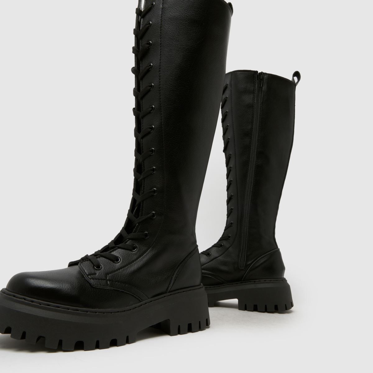 schuh  Dolores Chunky Knee High in Black schuh  Dolores Chunky Knee High in Black