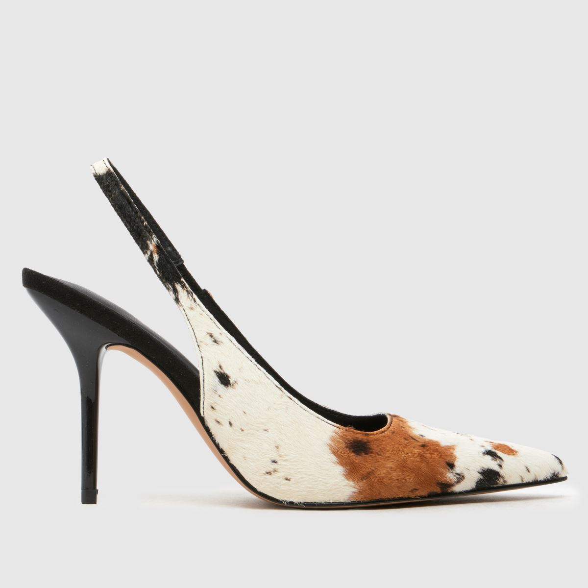 schuh  Sade Slingback Court in Brown & White schuh  Sade Slingback Court in Brown & White