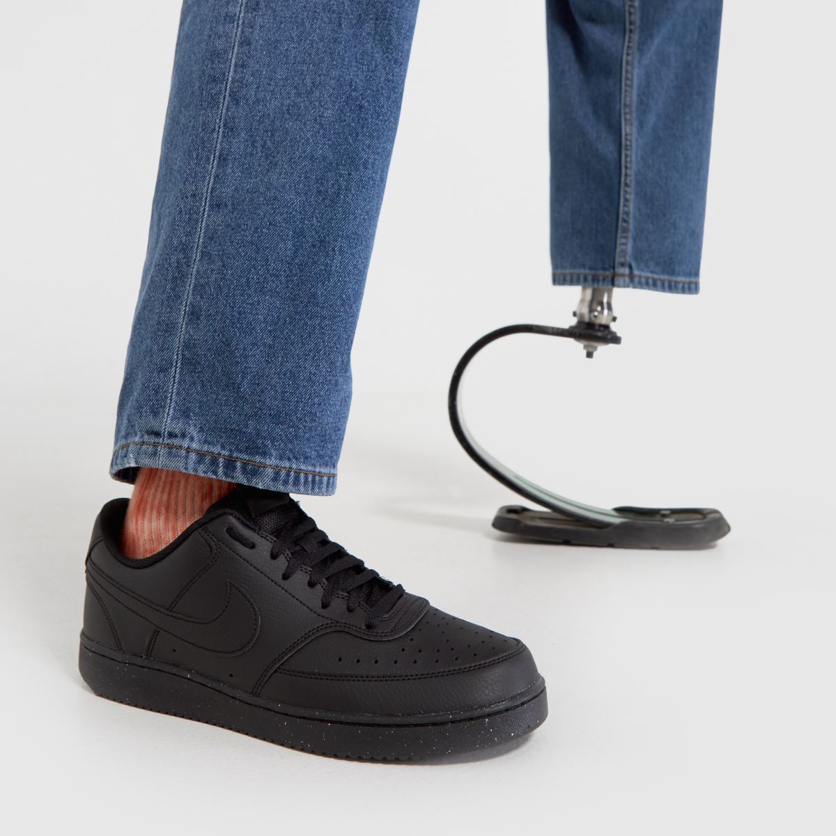 Nike  Court Vision Low Better in Black Nike  Court Vision Low Better in Black