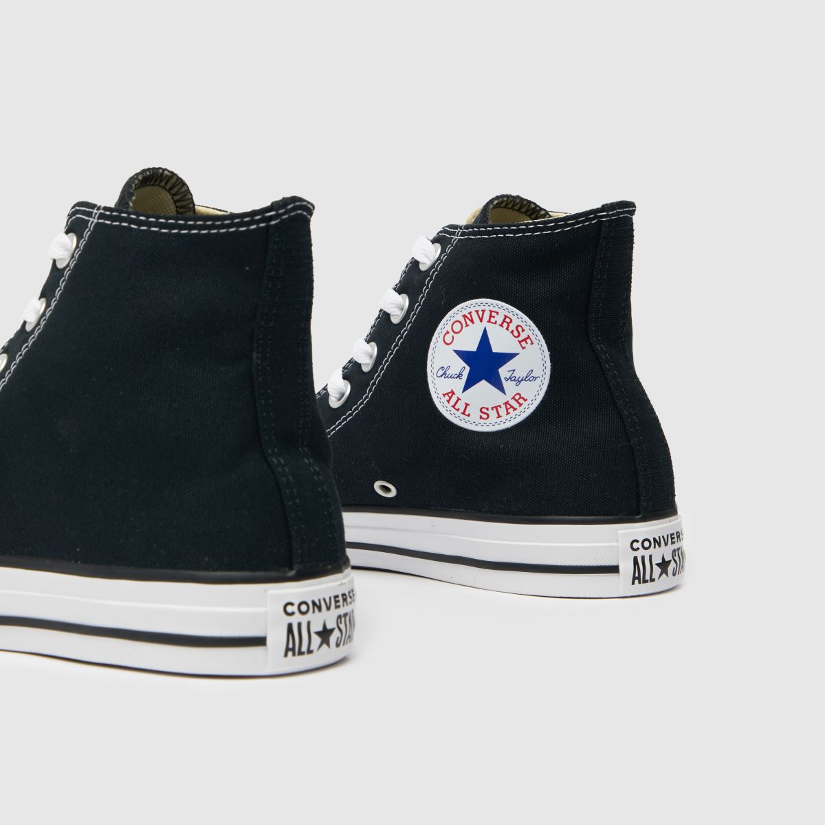 Converse  All Star Hi in Black & White Converse  All Star Hi in Black & White