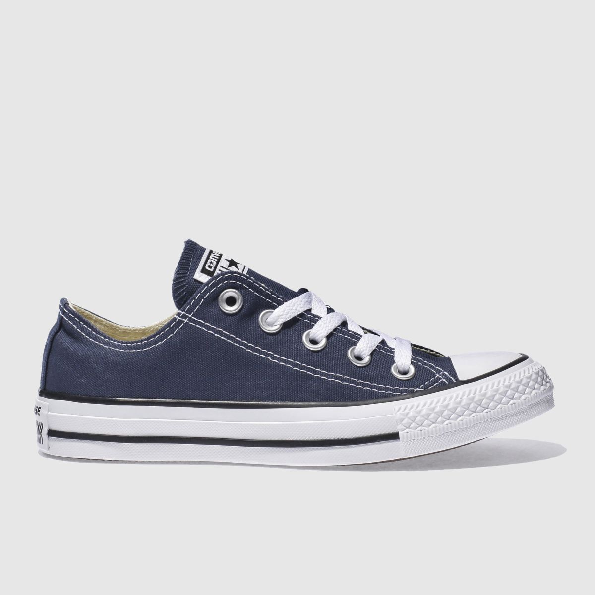 Converse  All Star Ox in Navy & White Converse  All Star Ox in Navy & White