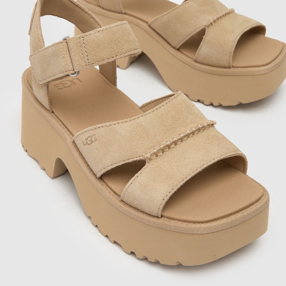 UGG  New Heights Ankle Strap in Mustard Seed UGG  New Heights Ankle Strap in Mustard Seed