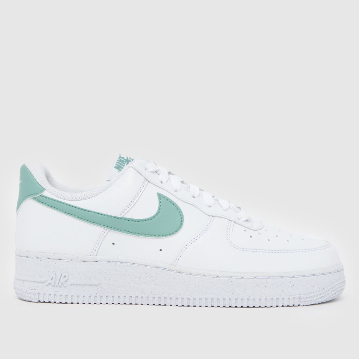 Nike  Air Force 1 in White & Pl Blue Nike  Air Force 1 in White & Pl Blue
