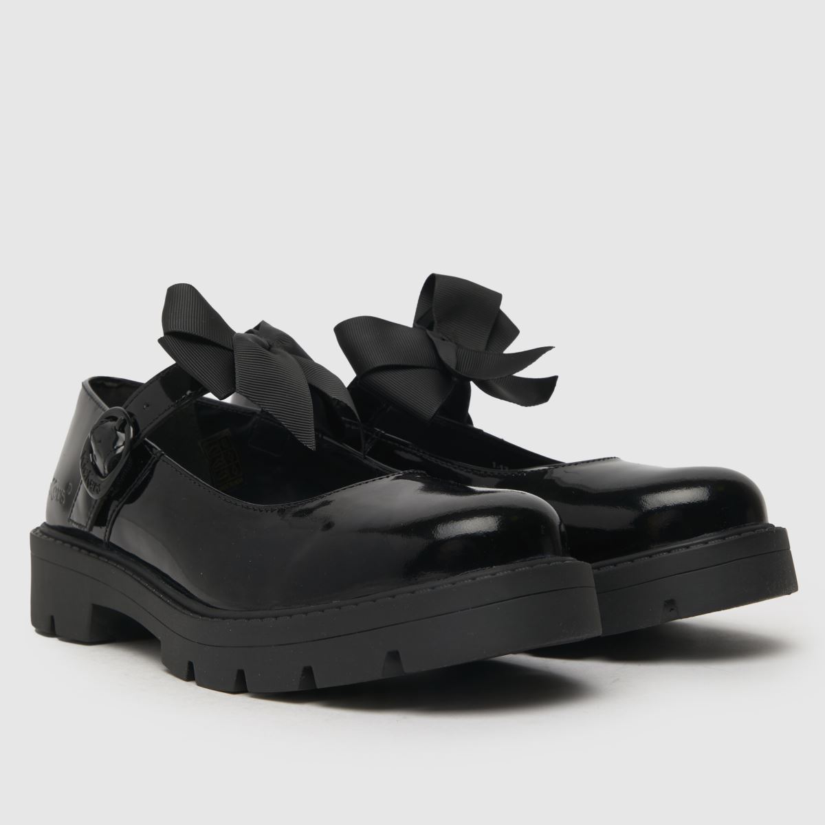 Kickers  Kick Kori Mary Jane Bow in Black Kickers  Kick Kori Mary Jane Bow in Black