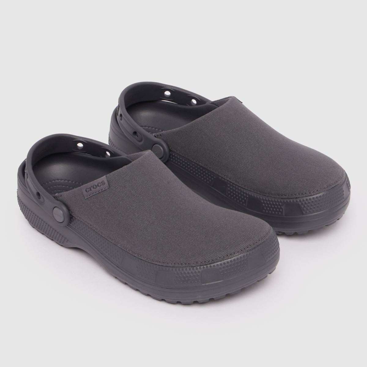 Crocs  Classic Crafted Clog in Dark Grey Crocs  Classic Crafted Clog in Dark Grey