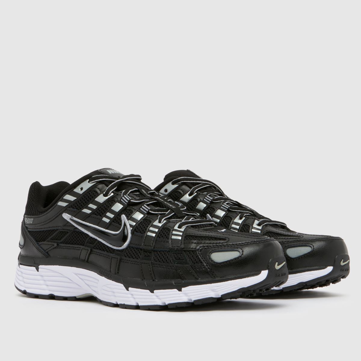 Nike  P-6000 in Black & White Nike  P-6000 in Black & White