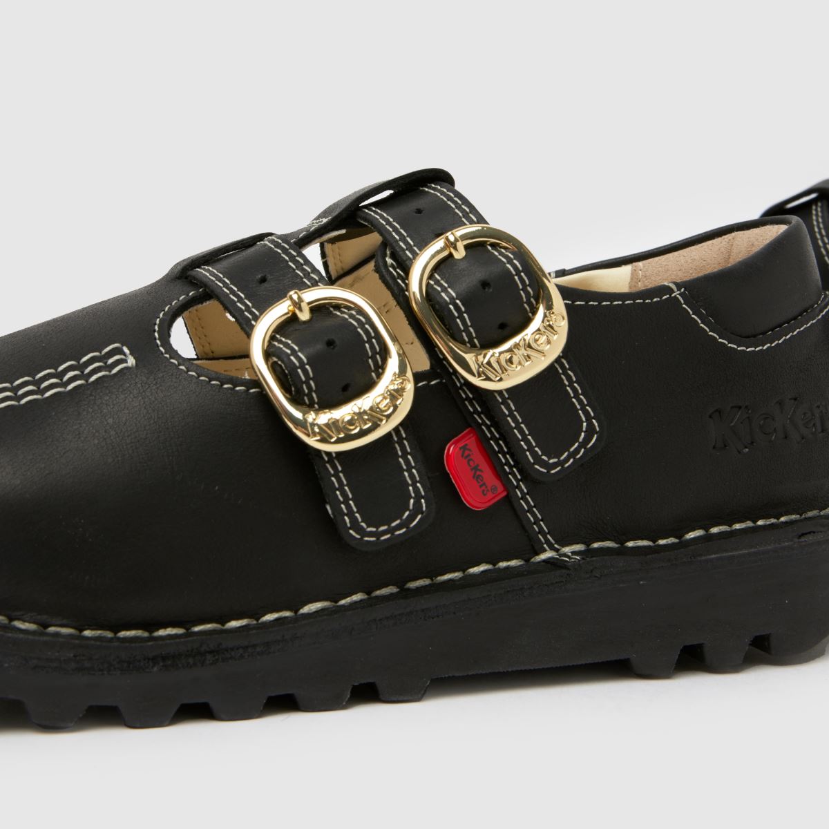 Kickers Classics  T-Bar Goldie in Black Kickers Classics  T-Bar Goldie in Black