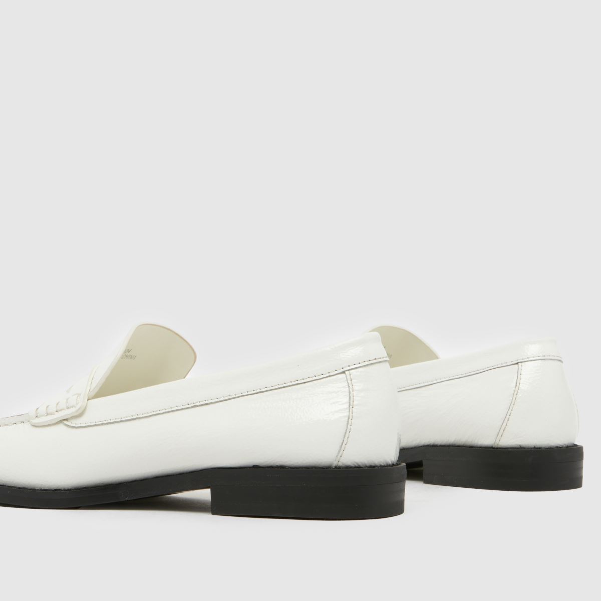 schuh  Lillian Penny Loafer in Off-White schuh  Lillian Penny Loafer in Off-White