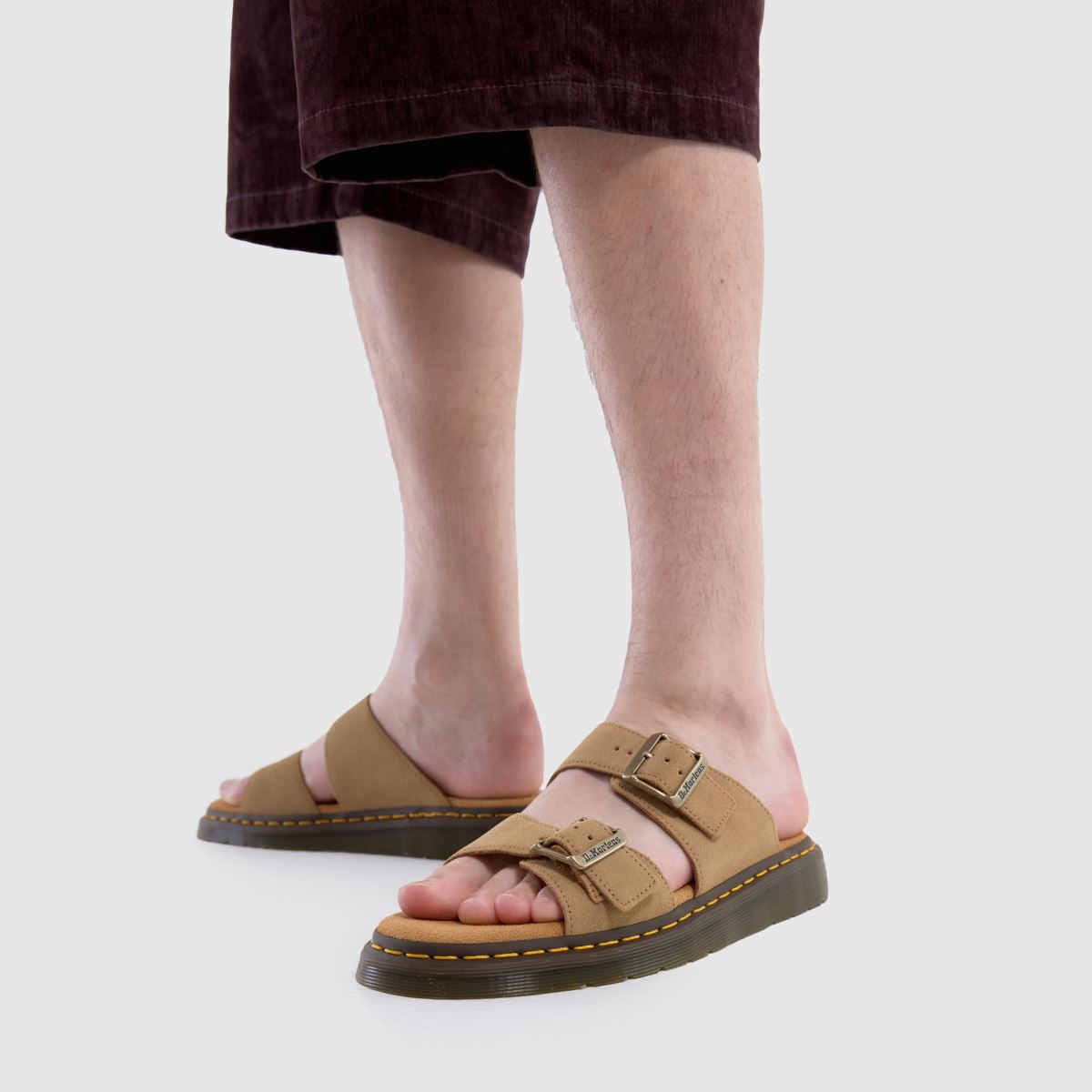 Dr Martens  Josef Slide in Beige Dr Martens  Josef Slide in Beige