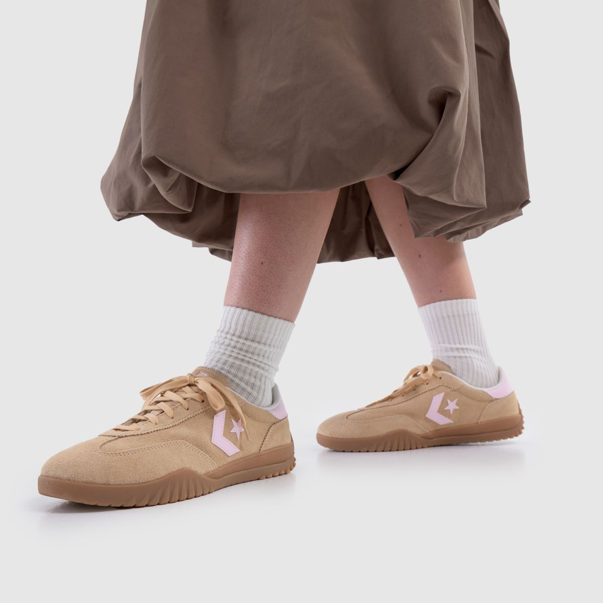 Converse  Run Star in Beige Multi Converse  Run Star in Beige Multi