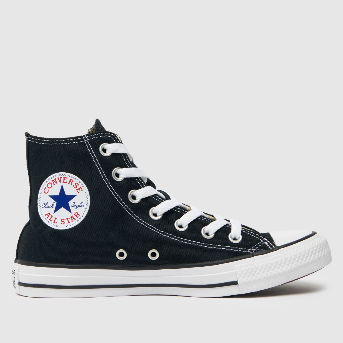 Converse  All Star Hi in Black & White Converse  All Star Hi in Black & White