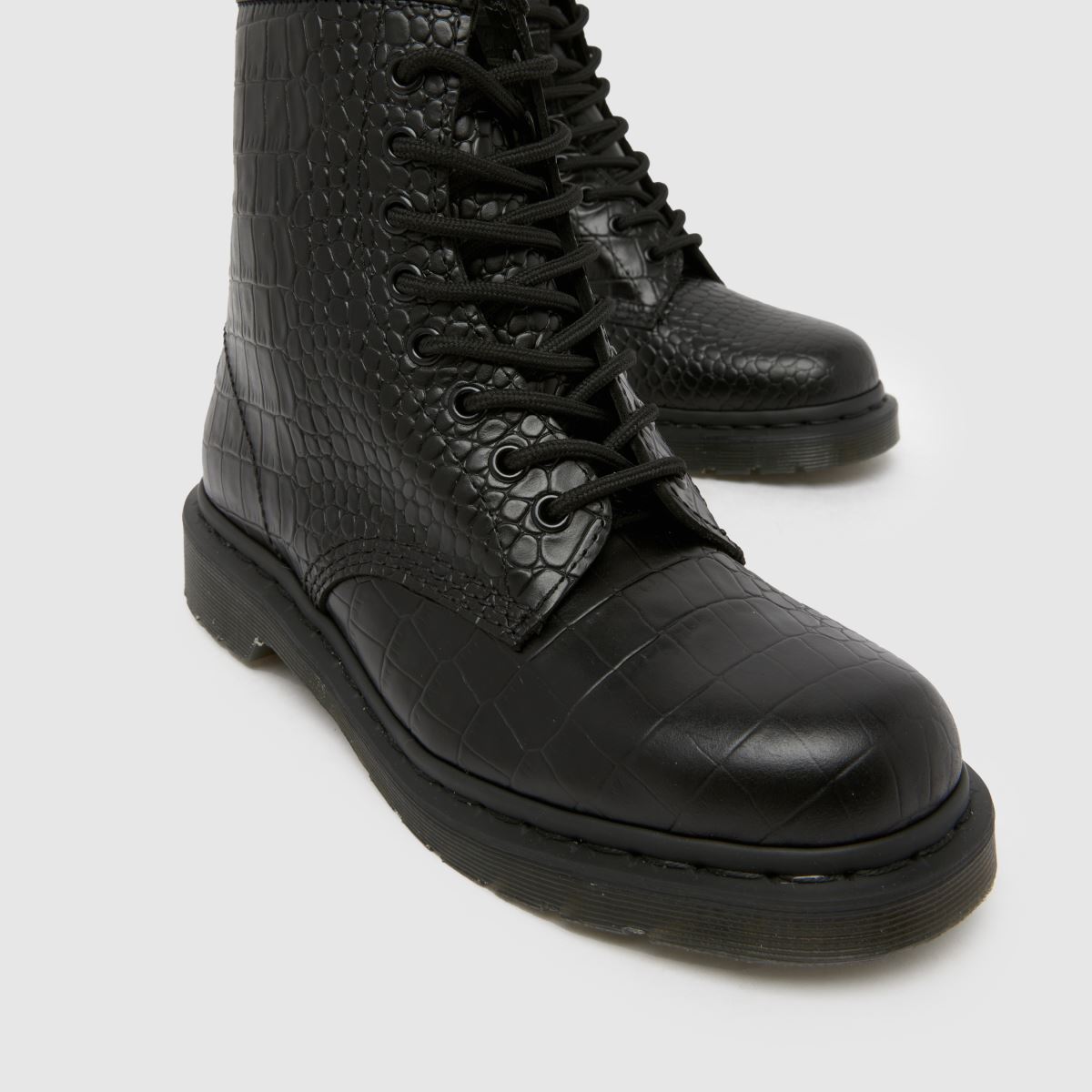 Dr Martens  1460 Croco in Black Dr Martens  1460 Croco in Black