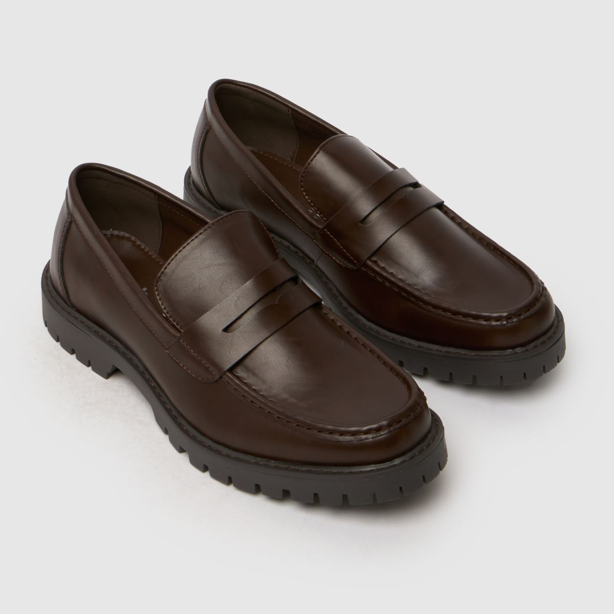 schuh  Ravi Chunky Loafer in Brown schuh  Ravi Chunky Loafer in Brown