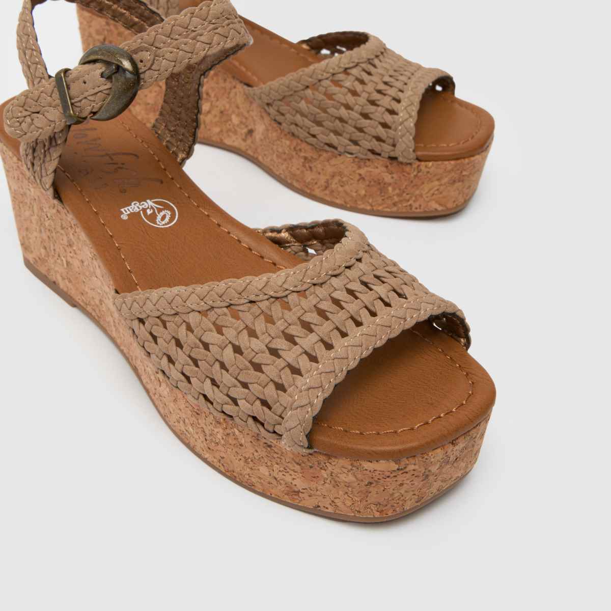 Blowfish Malibu  Aric Woven Wedge in Beige Blowfish Malibu  Aric Woven Wedge in Beige