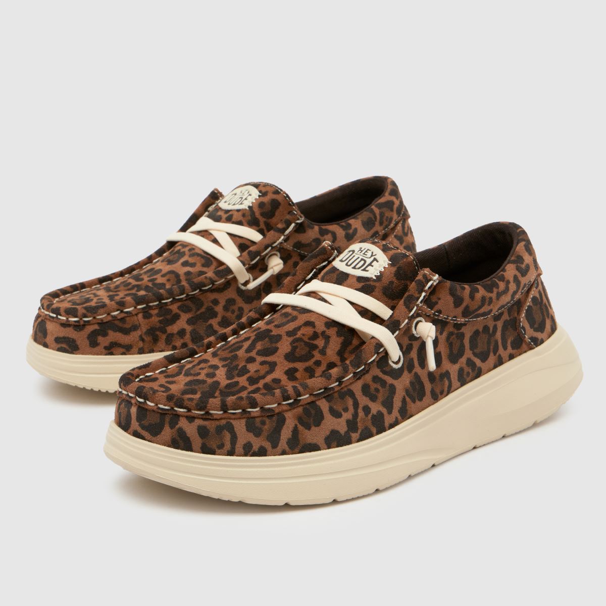 HEYDUDE  Wendy Comf Suede in Print HEYDUDE  Wendy Comf Suede in Print