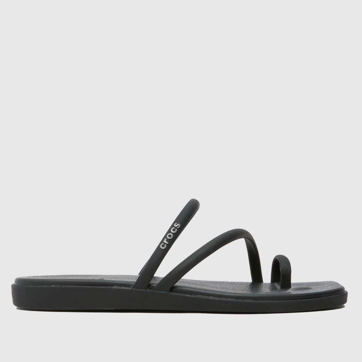 Crocs  Miami Toe Loop in Black Crocs  Miami Toe Loop in Black