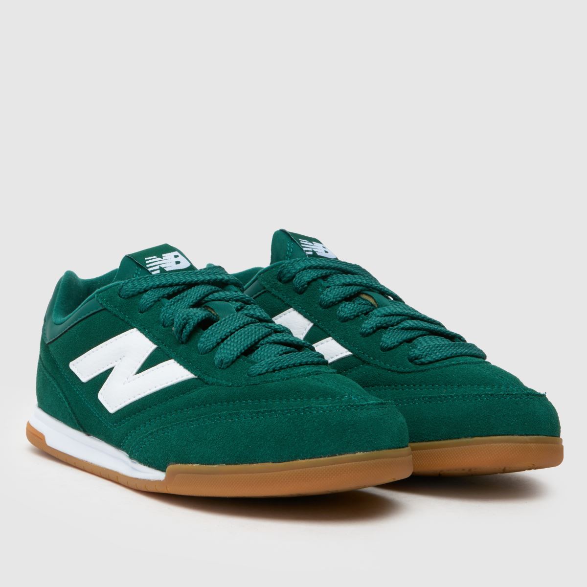New Balance  Rc42 in White & Green New Balance  Rc42 in White & Green