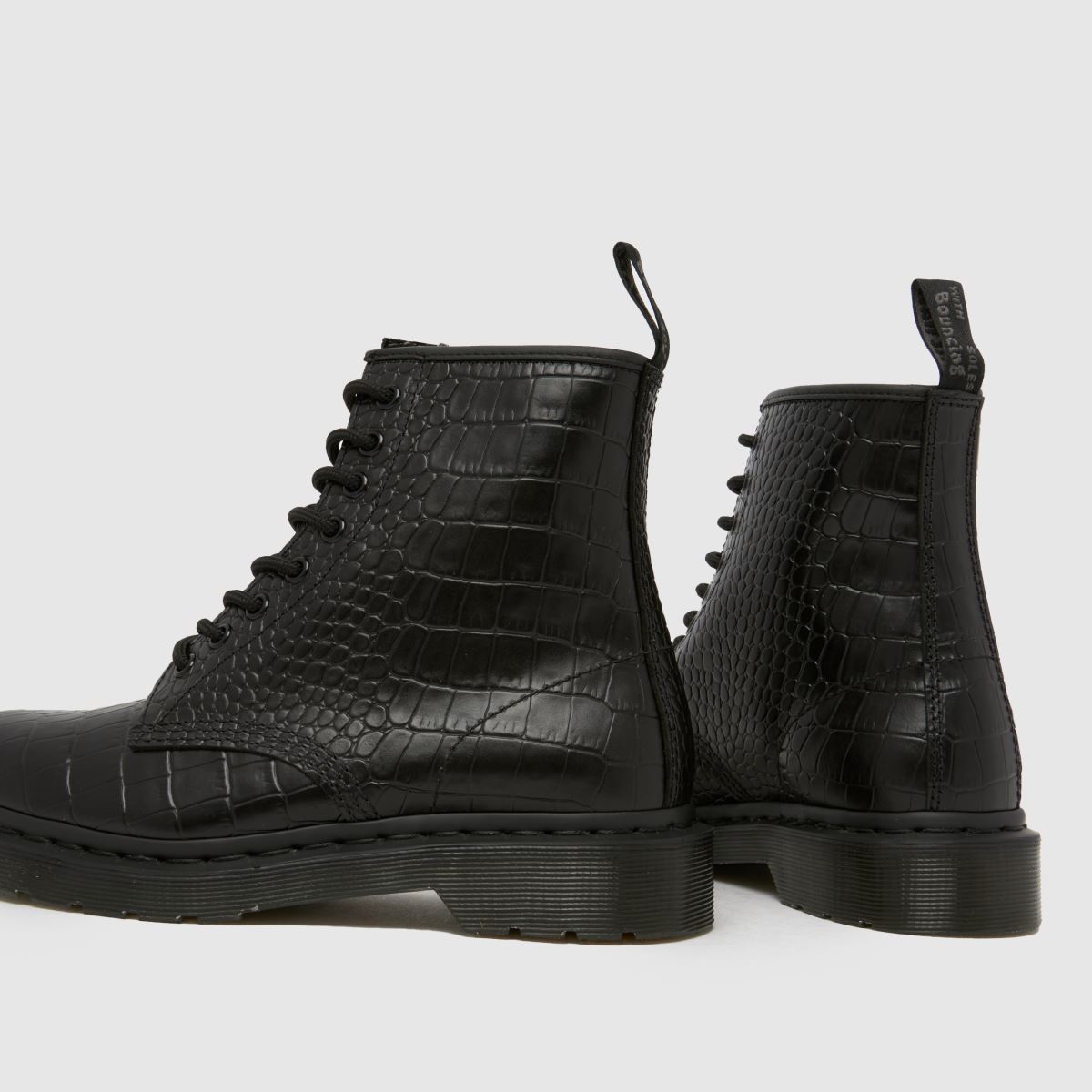 Dr Martens  1460 Croco in Black Dr Martens  1460 Croco in Black