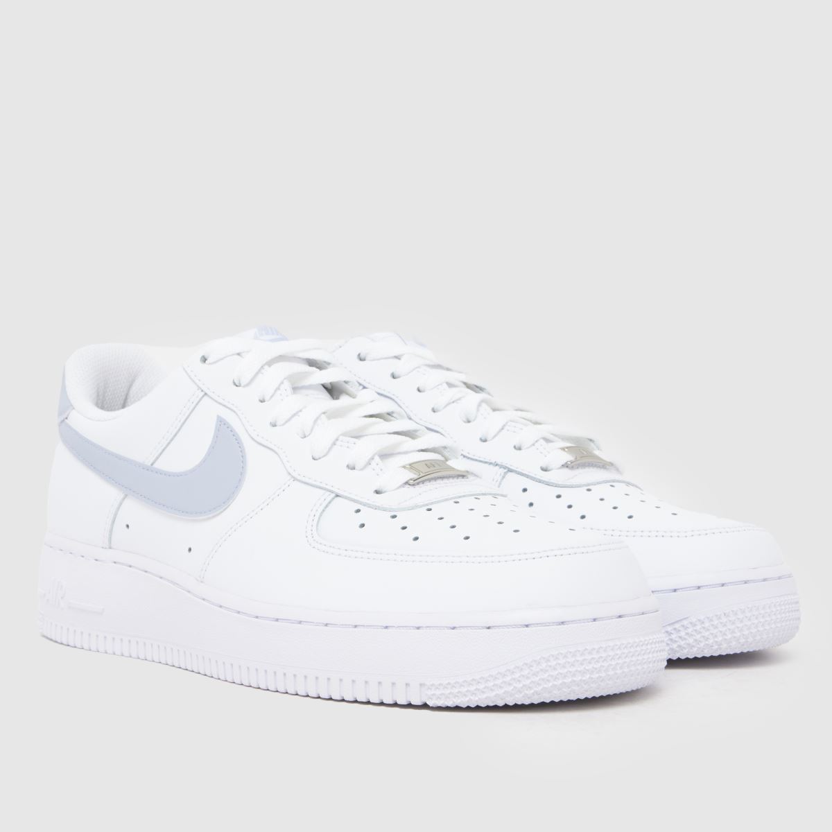 Nike  Air Force 1 in White & grey Nike  Air Force 1 in White & grey