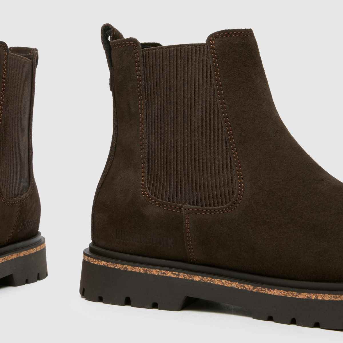 BIRKENSTOCK  Highwood Slip On in Dark Brown BIRKENSTOCK  Highwood Slip On in Dark Brown