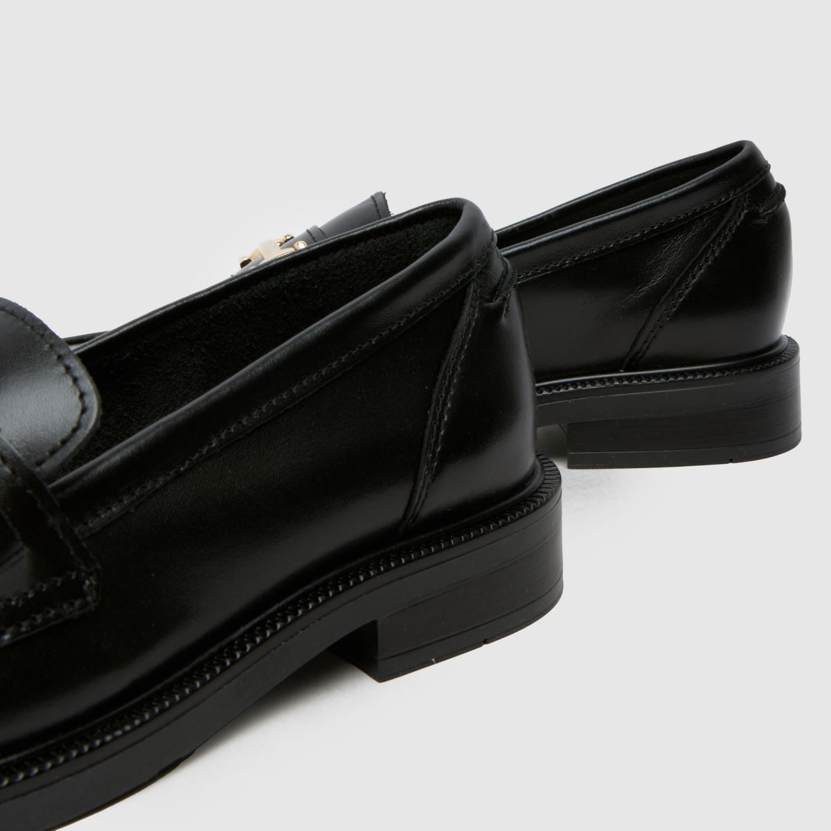 schuh  Lori Snaffle Loafer in Black schuh  Lori Snaffle Loafer in Black