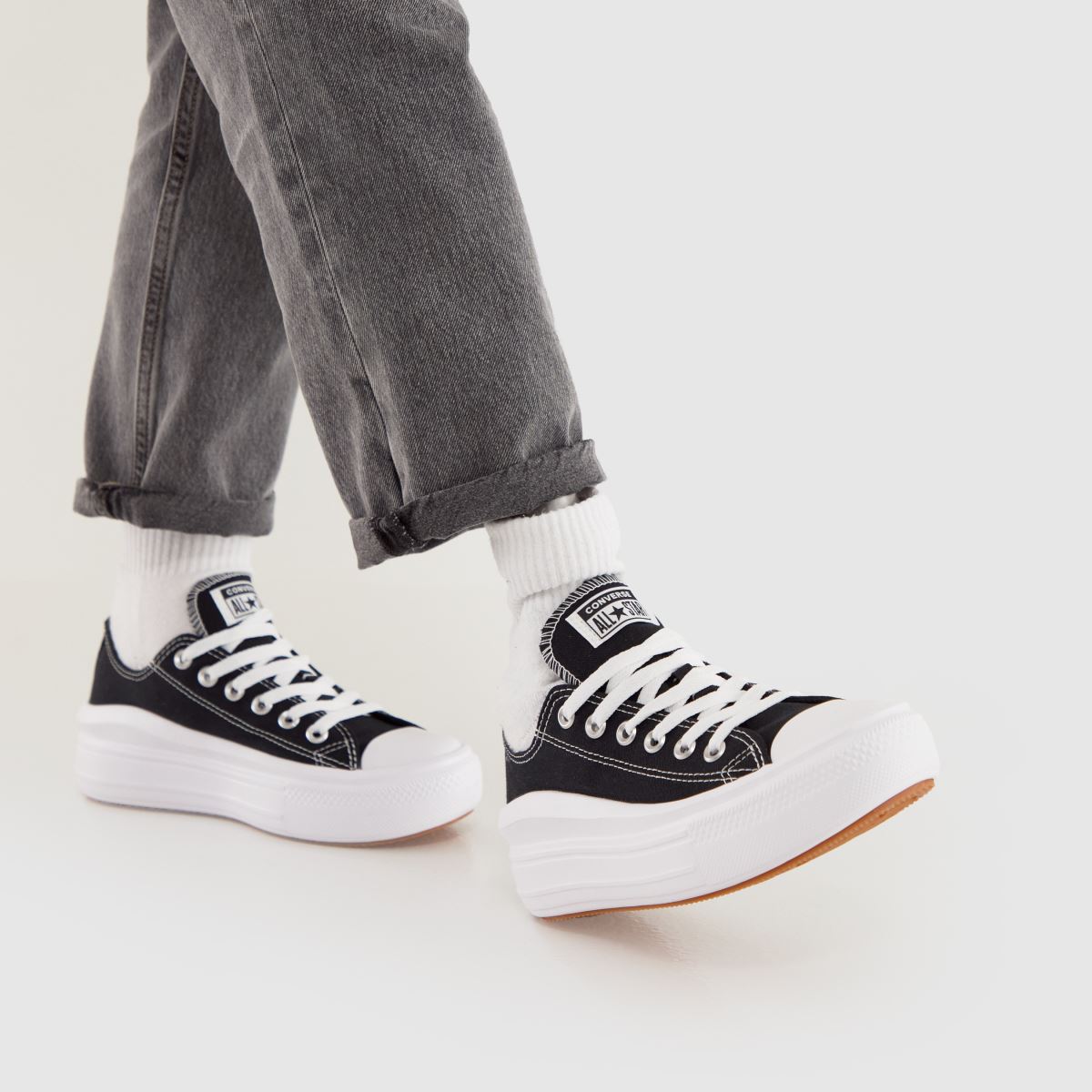 Converse  All Star Move Ox in Black Converse  All Star Move Ox in Black