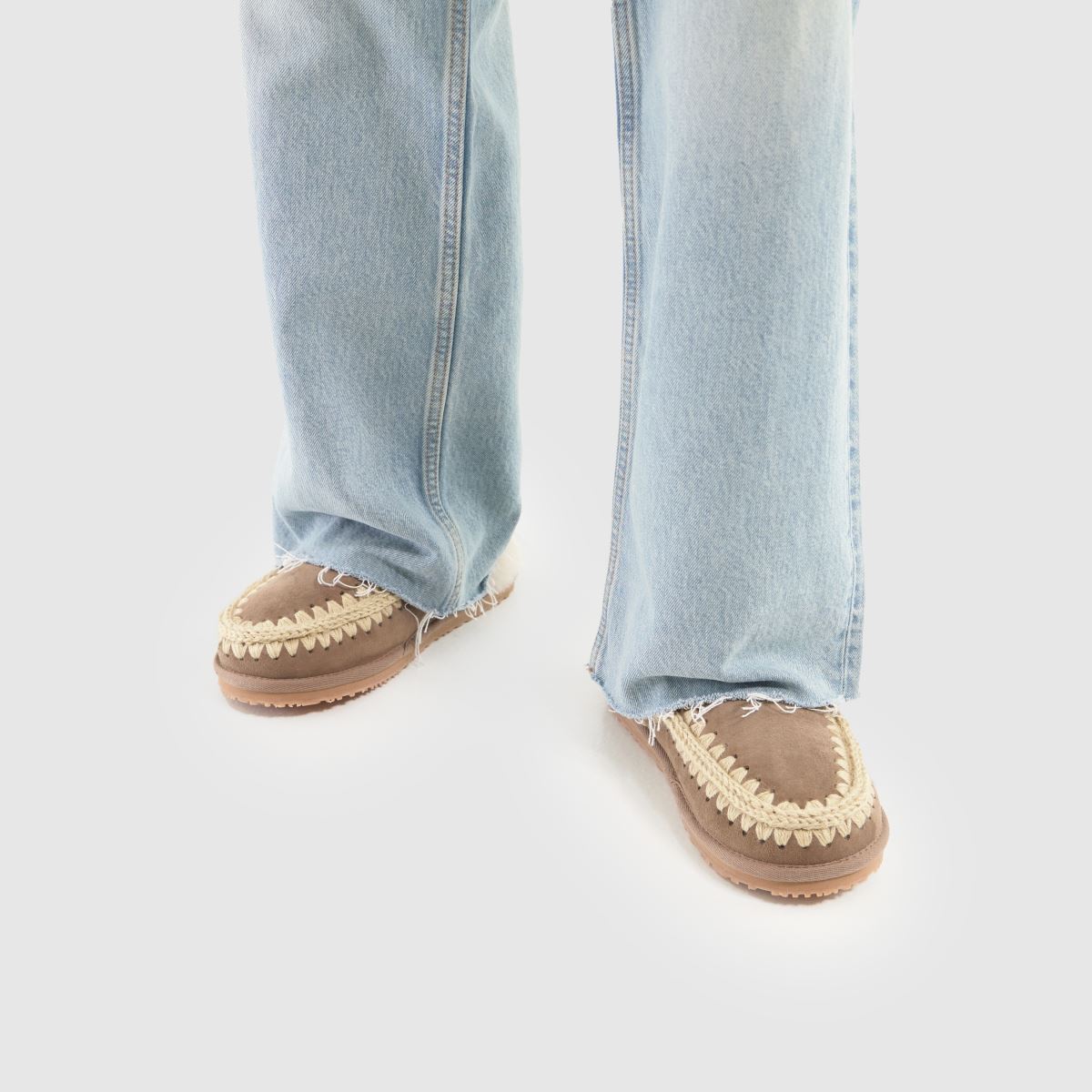 MOU  Eskimo Stitch in Light Grey MOU  Eskimo Stitch in Light Grey