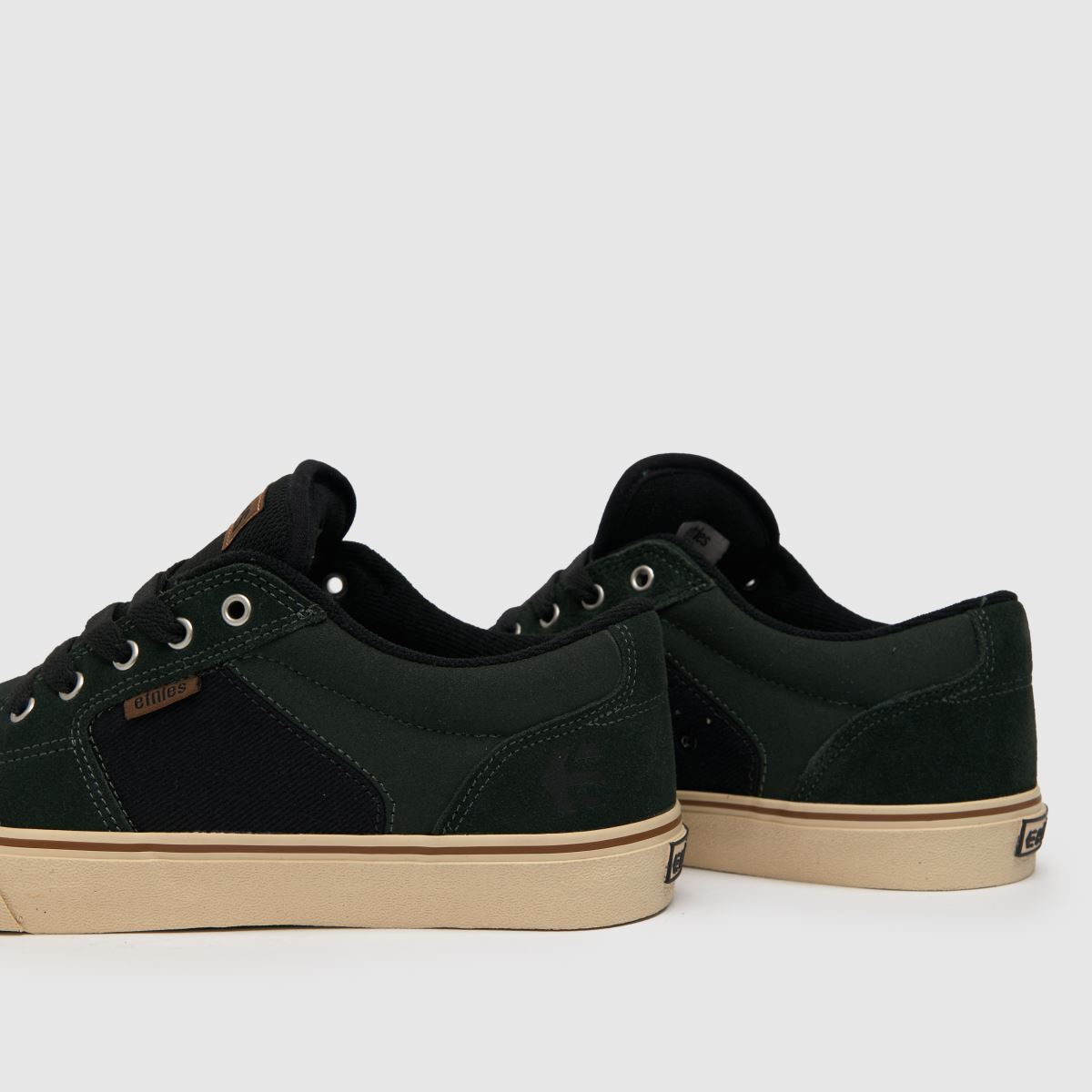 Etnies  Barge Ls in Dark Green Etnies  Barge Ls in Dark Green