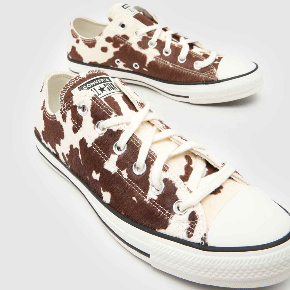 Converse  All Star Ox Winterluxe Cow in Multi Converse  All Star Ox Winterluxe Cow in Multi