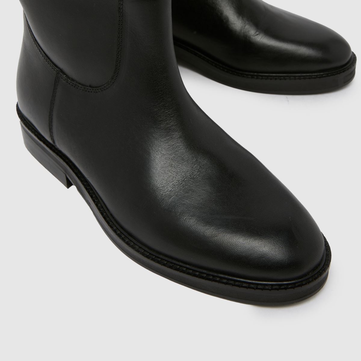 schuh  Daffodil Leather Riding in Black schuh  Daffodil Leather Riding in Black