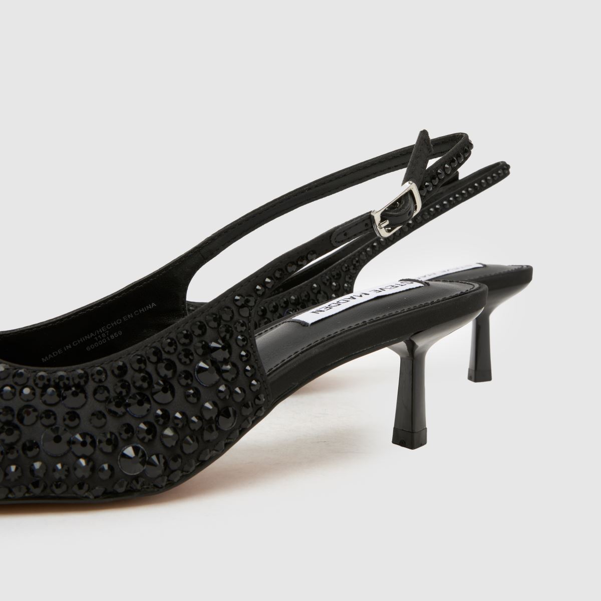 Steve Madden  Korra Bling Slingback in Black Steve Madden  Korra Bling Slingback in Black