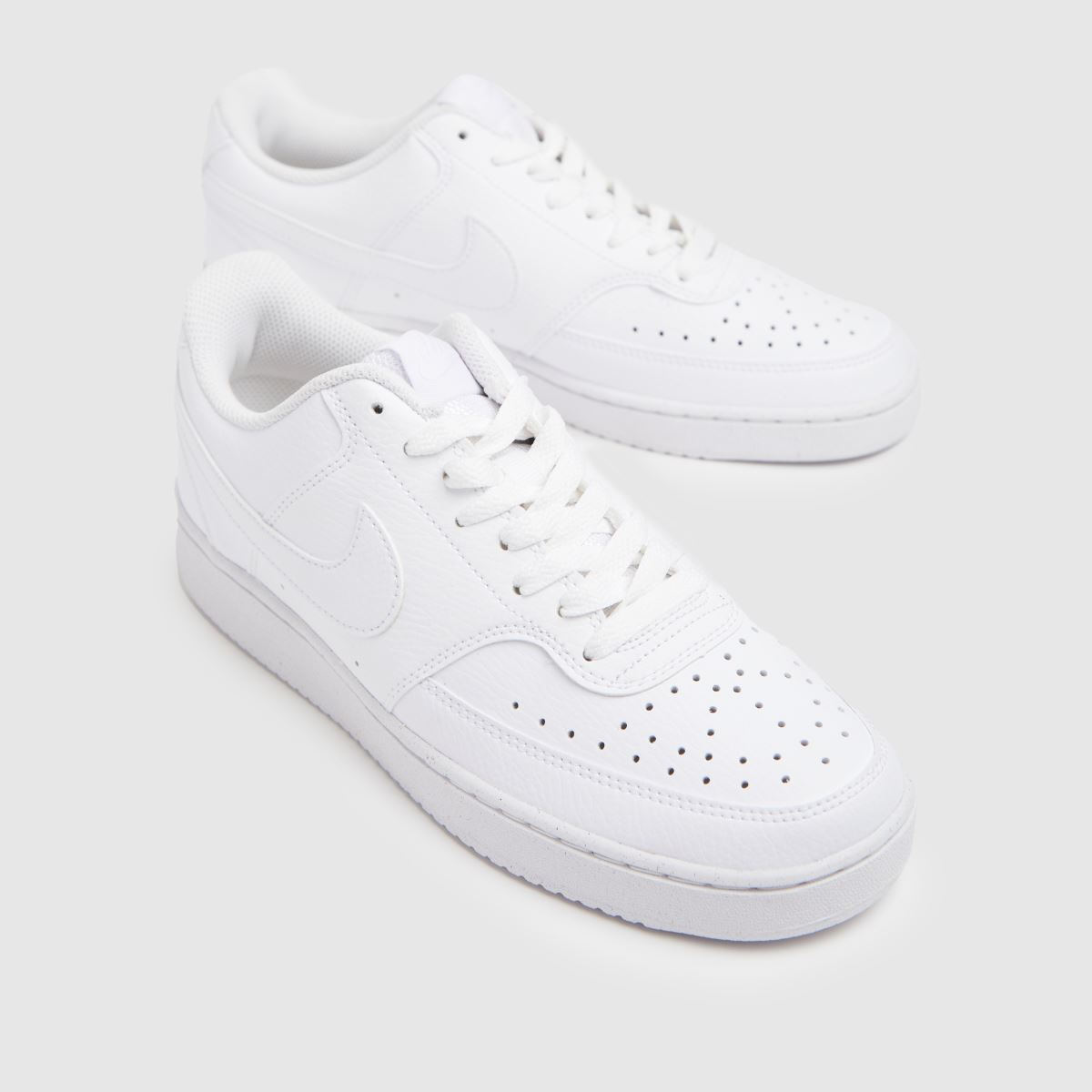 Nike  Court Vision Low Better in White Nike  Court Vision Low Better in White
