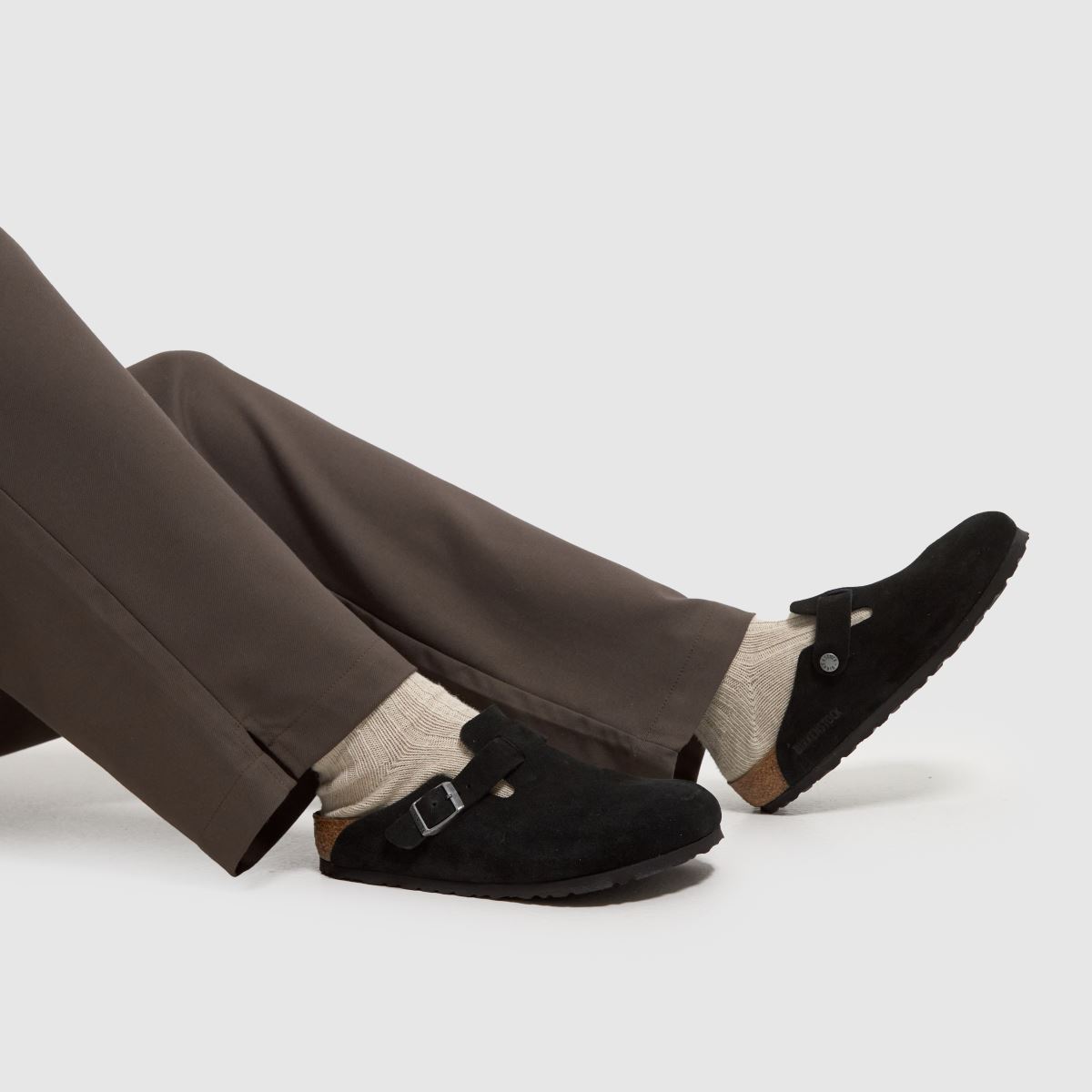 BIRKENSTOCK  Boston Clog in Black BIRKENSTOCK  Boston Clog in Black