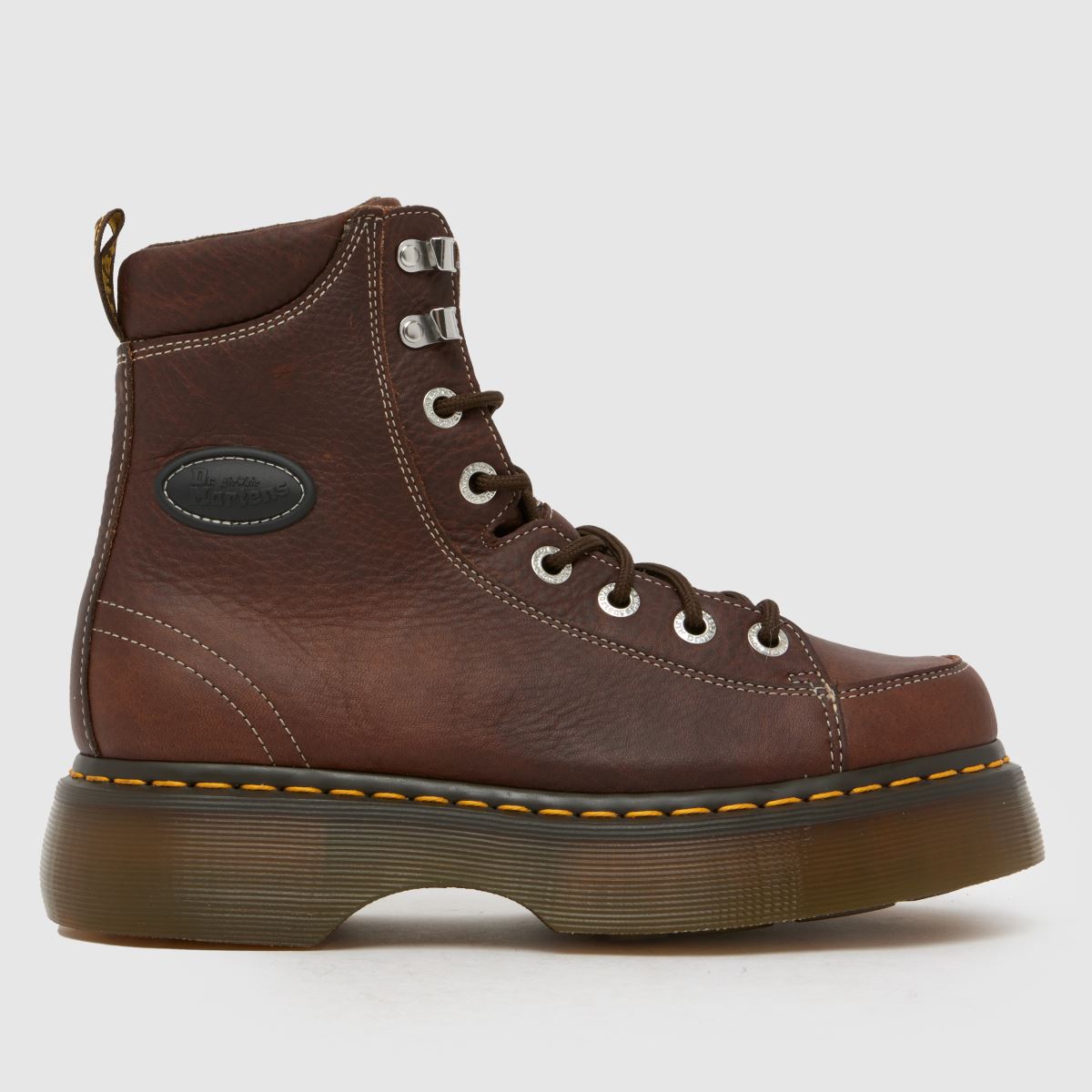 Dr Martens  Buzz 8 Eye in Dark Brown Dr Martens  Buzz 8 Eye in Dark Brown
