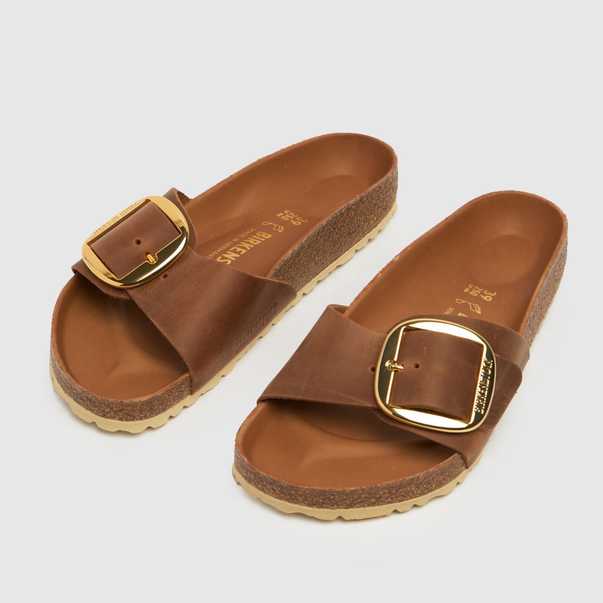 BIRKENSTOCK  Madrid Big Buckle in Cognac BIRKENSTOCK  Madrid Big Buckle in Cognac