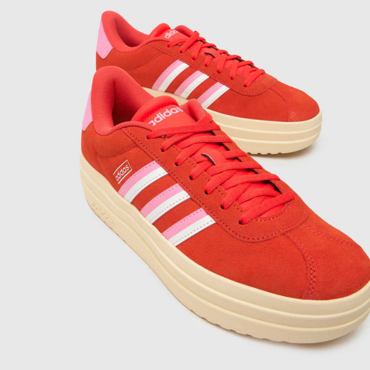 adidas  VL Court Bold in Red adidas  VL Court Bold in Red