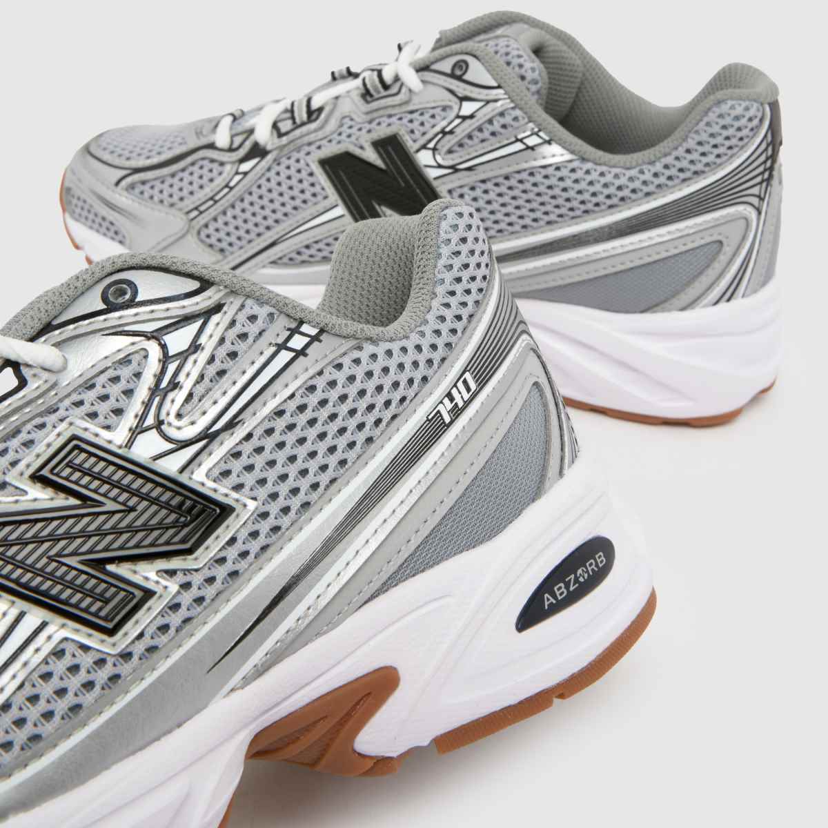 New Balance  740 in Silver Multi New Balance  740 in Silver Multi