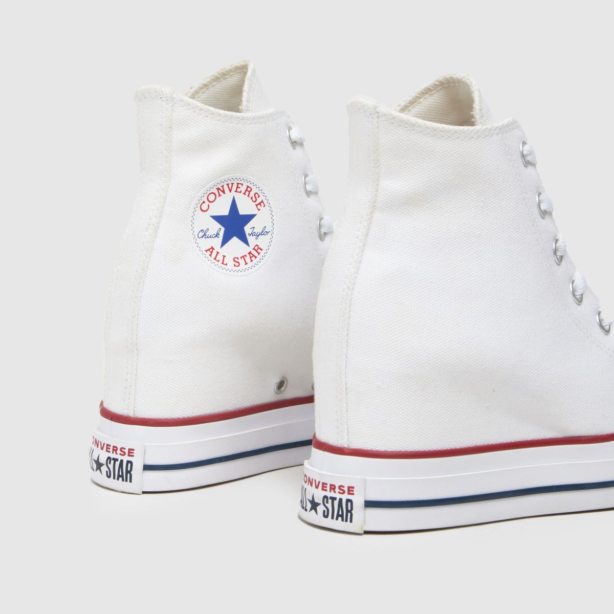 Converse  All Star Classic Wedge in White Converse  All Star Classic Wedge in White