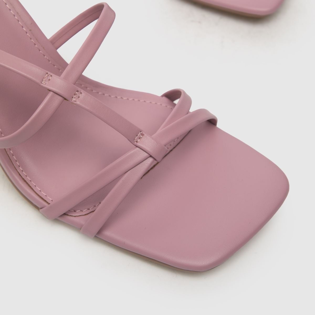 schuh  Saffy T-Bar Square Toe in Pink schuh  Saffy T-Bar Square Toe in Pink