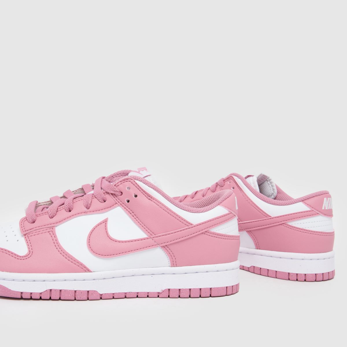 Nike  Dunk in White & Pink Nike  Dunk in White & Pink