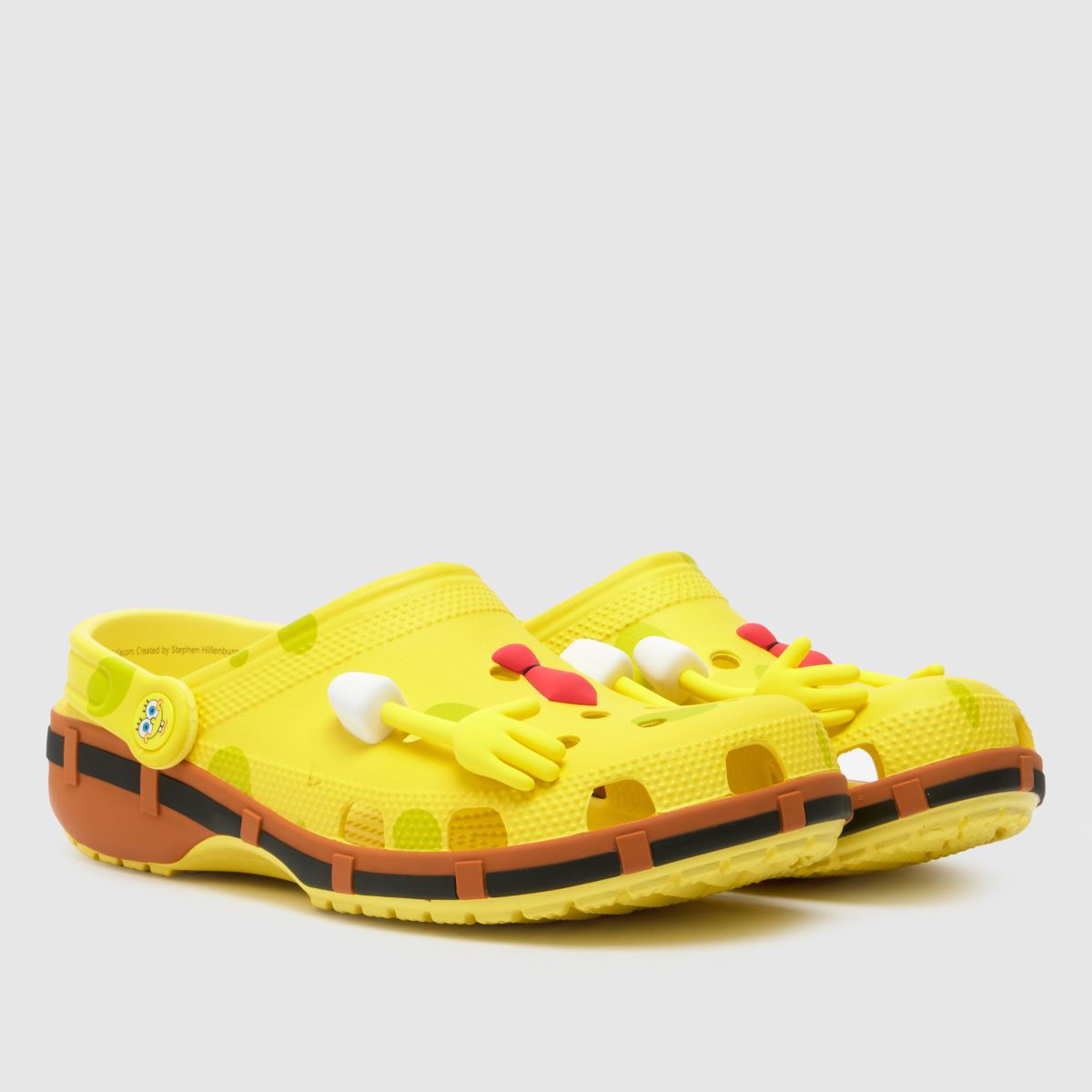 Crocs  x Spongebob Classic Clog in Yellow Crocs  x Spongebob Classic Clog in Yellow