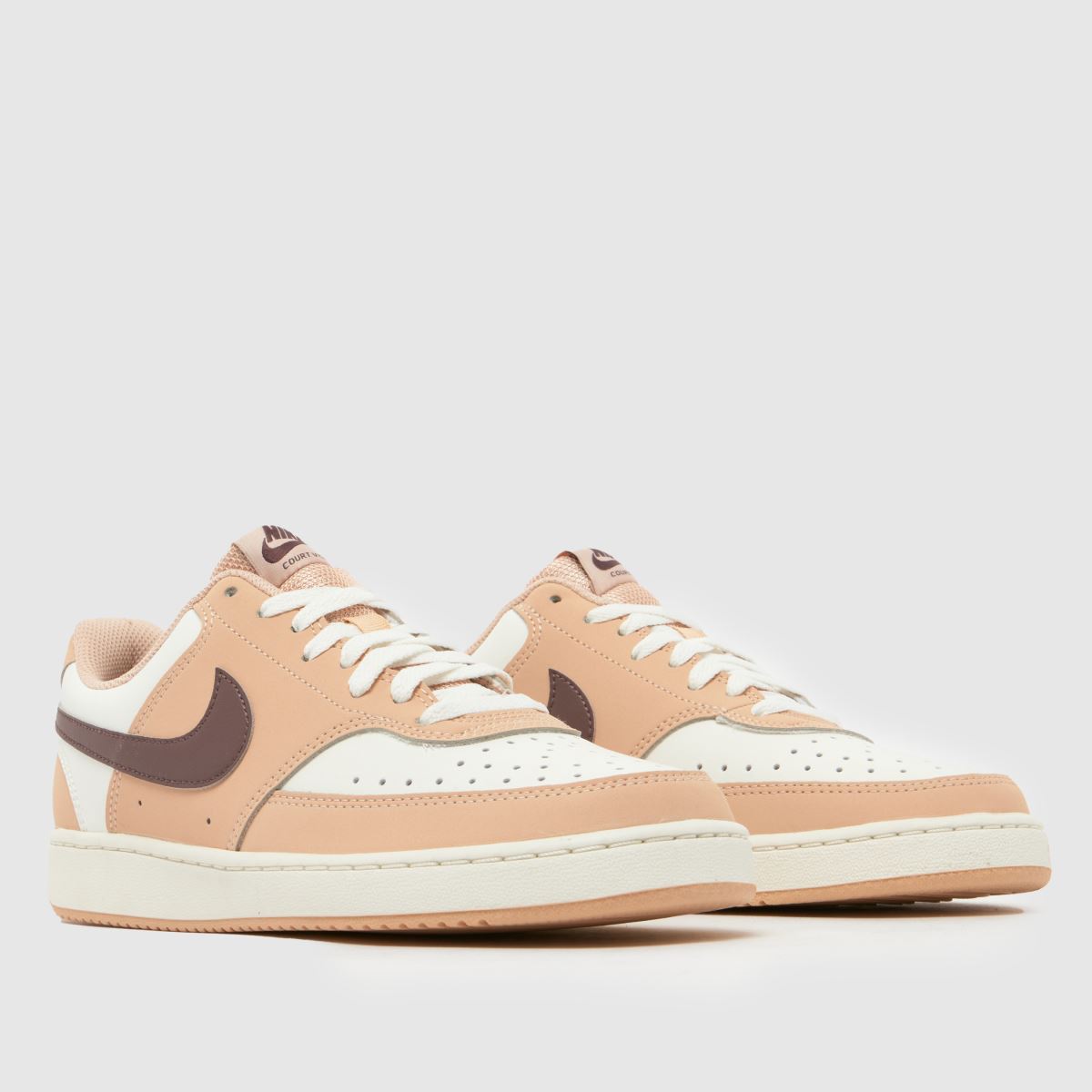 Nike  Court Vision in Beige Multi Nike  Court Vision in Beige Multi