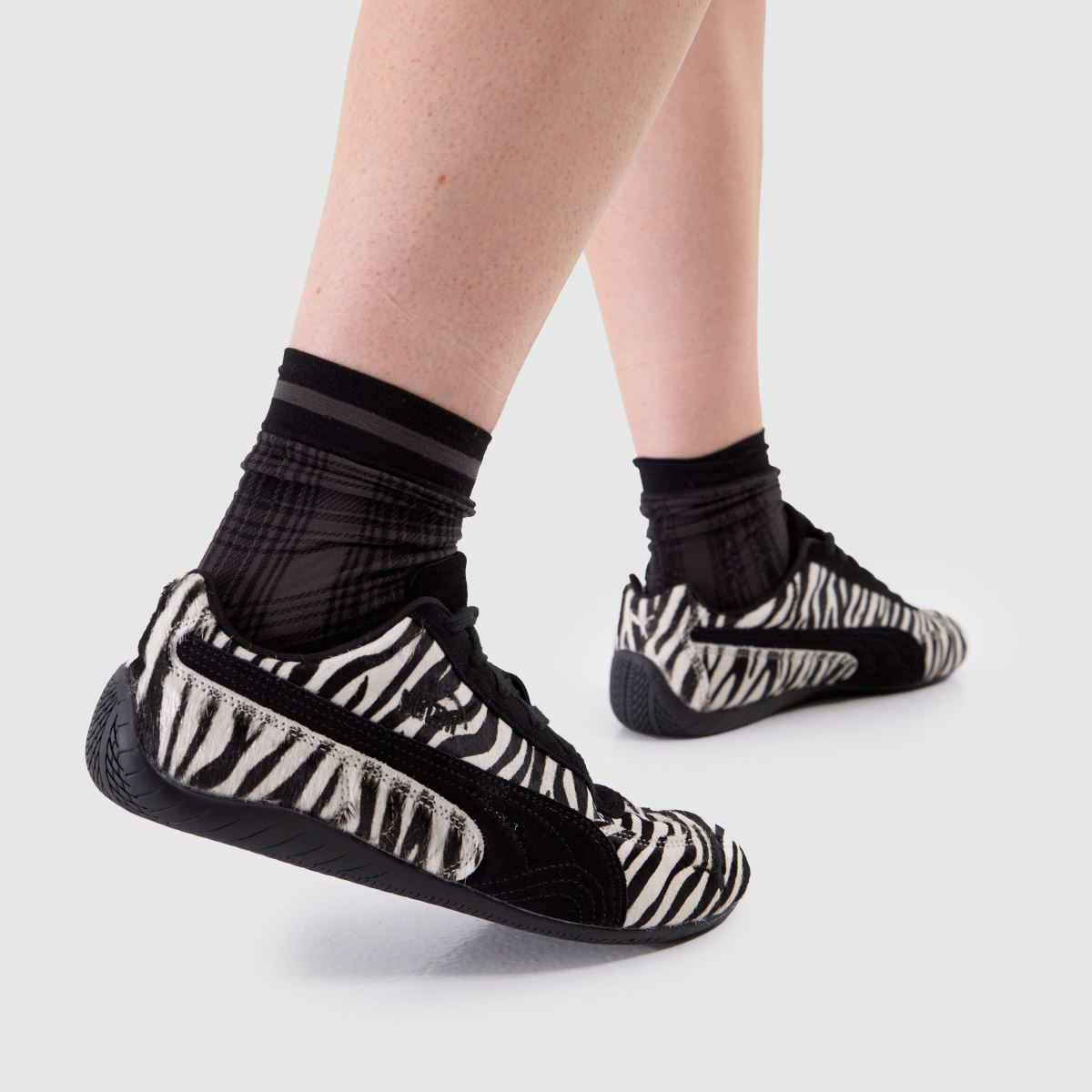 PUMA  Speedcat in Black & White PUMA  Speedcat in Black & White