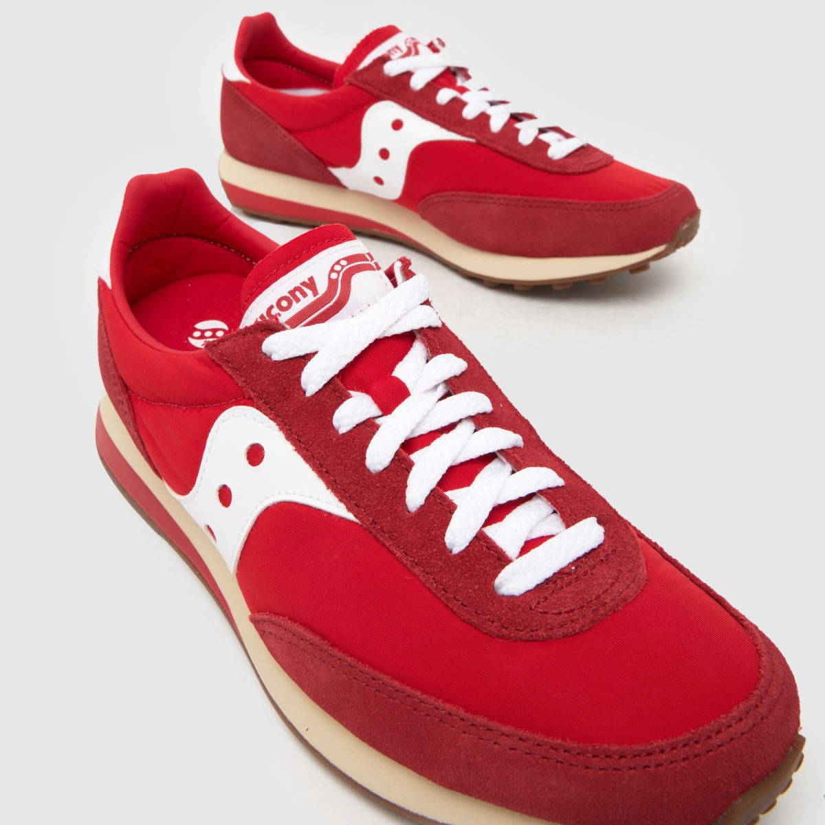 Saucony  Trainer 80 in Red Saucony  Trainer 80 in Red