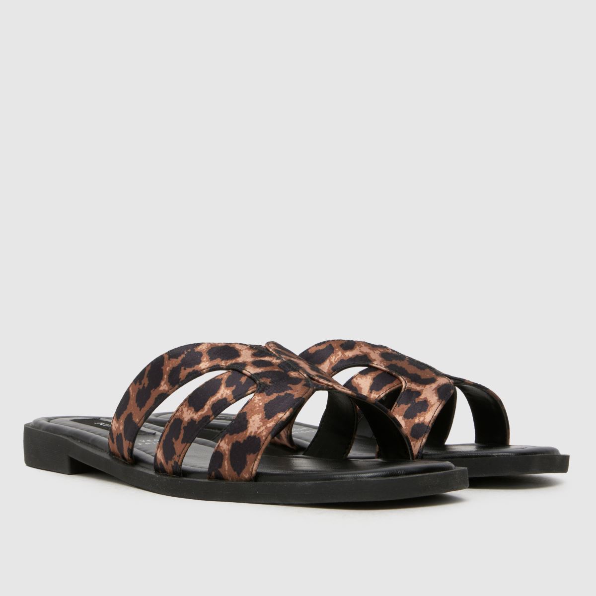 schuh  Trisha Mule in Black & Brown schuh  Trisha Mule in Black & Brown