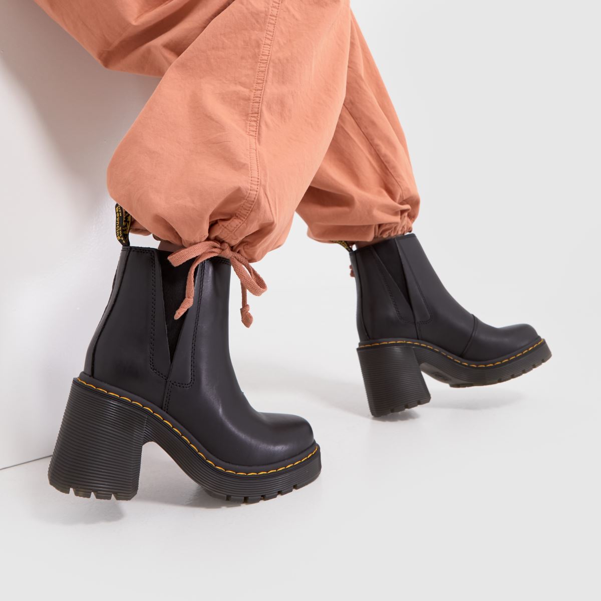 Dr Martens  Spence Heeled in Black Dr Martens  Spence Heeled in Black